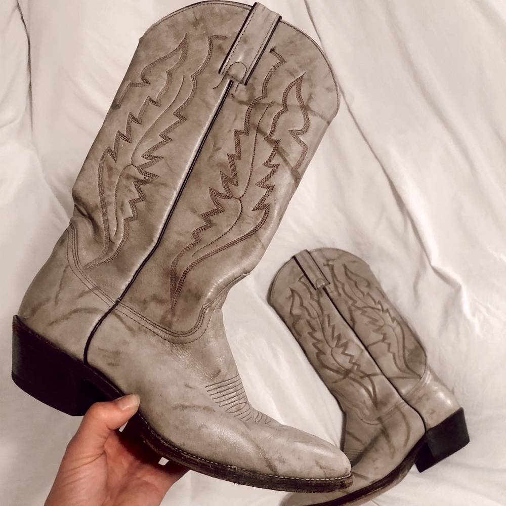 Tan Cowboy/Western Boots, Size 8.5
